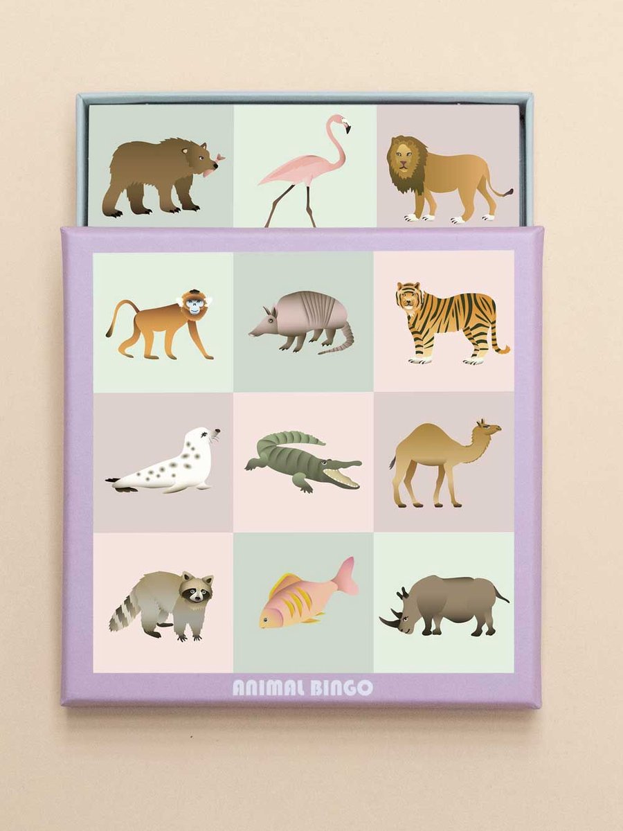 Vissevasse ANIMAL BINGO - Kids Game