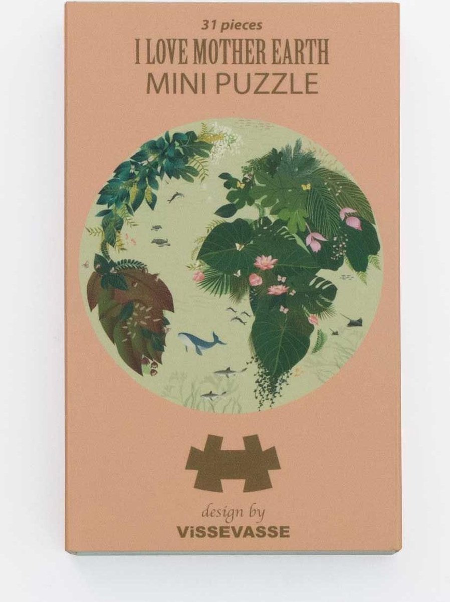 Vissevasse I Love Mother Earth - Mini Puzzle