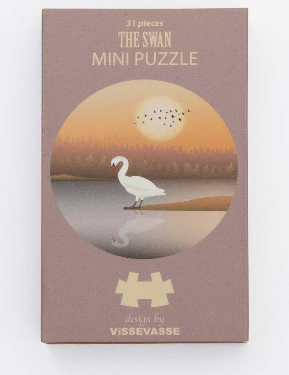 Vissevasse The Swan - Mini Puzzle