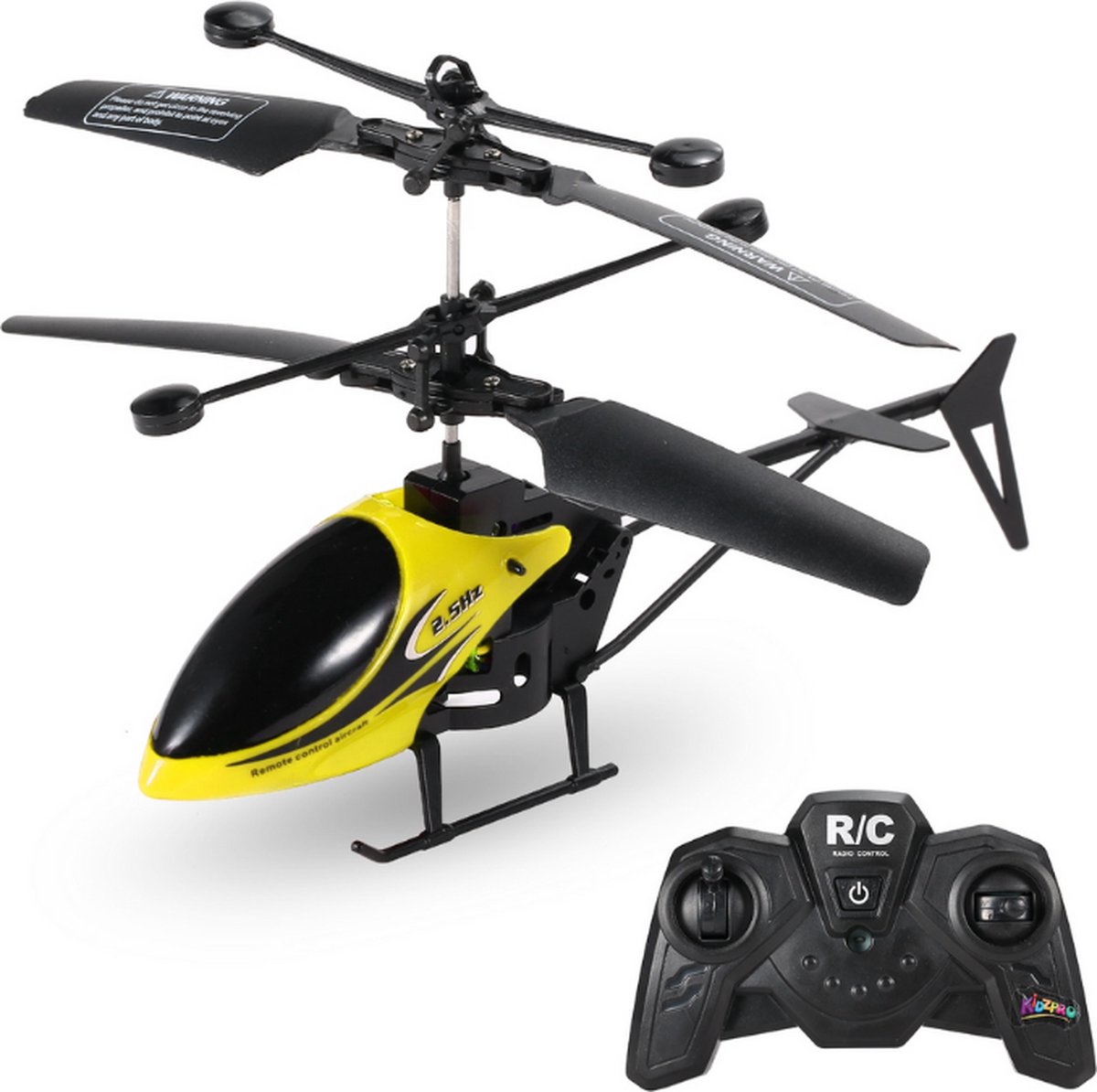 Vitafa® RC Helikopter - Bestuurbare Helikopter - RC vliegtuig - RC Helikopter voor buiten - RC Helicopter volwassenen - Geel