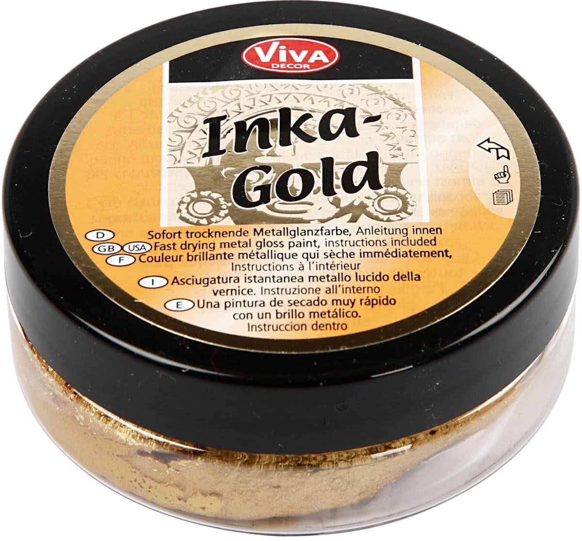 Inka-Gold, goud, 50 ml