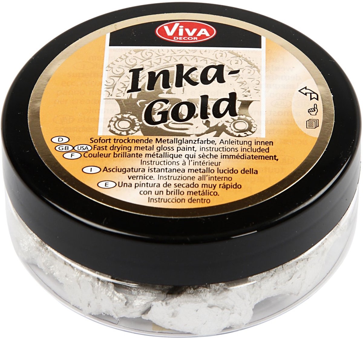 Inka-Gold, platin, 50 ml