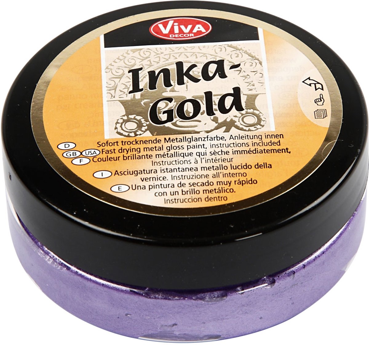 Inka-Gold, violet, 50 ml