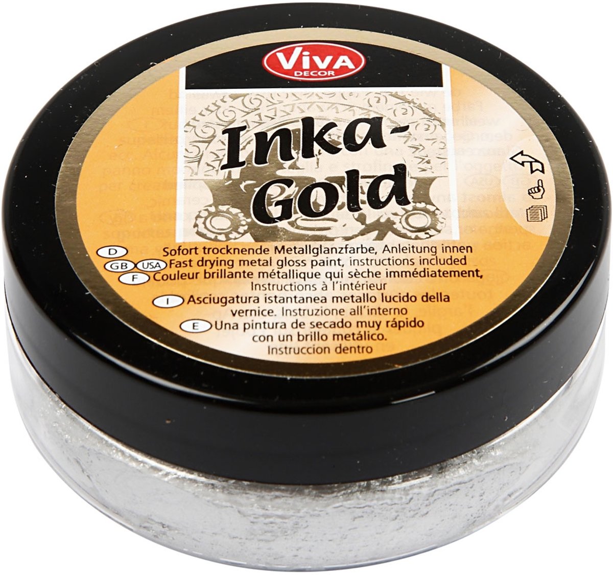 Inka-Gold, zilver, 50 ml