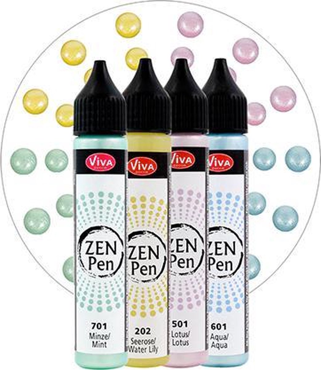 Zen-pen set van 4 leichtigkeit