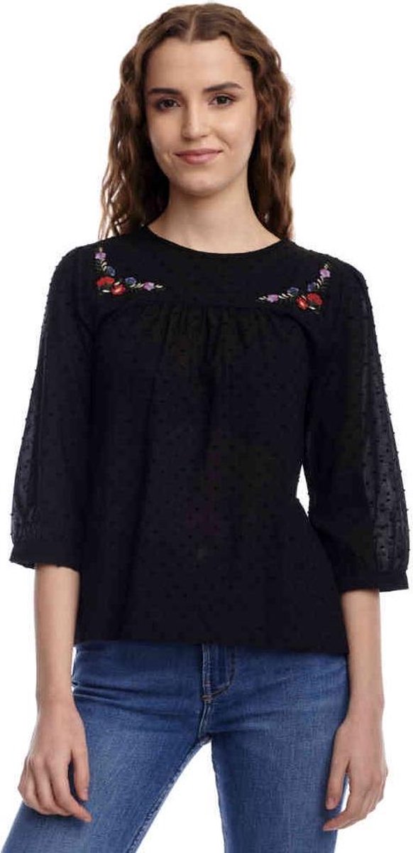 Vive Maria Blouse -M- Boho Black Dream Zwart