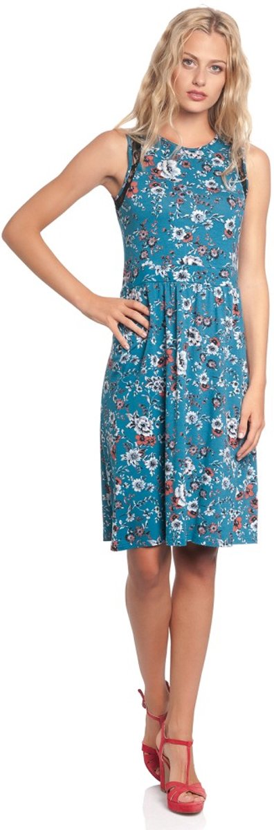 Vive Maria Korte jurk -M- Flower Dream Blauw