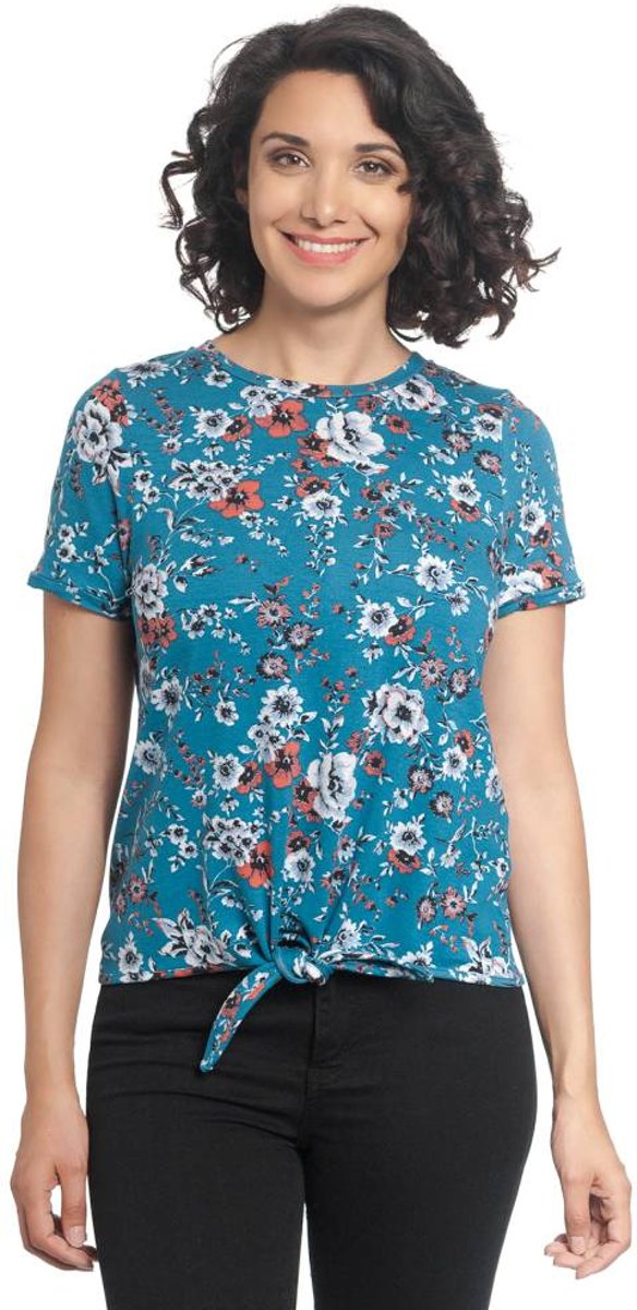 Vive Maria Shirt -L- Flower Day Blauw