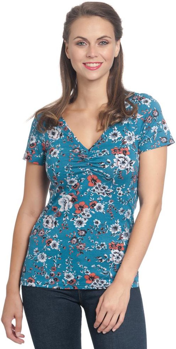 Vive Maria Shirt -S- Flower Dream Blauw