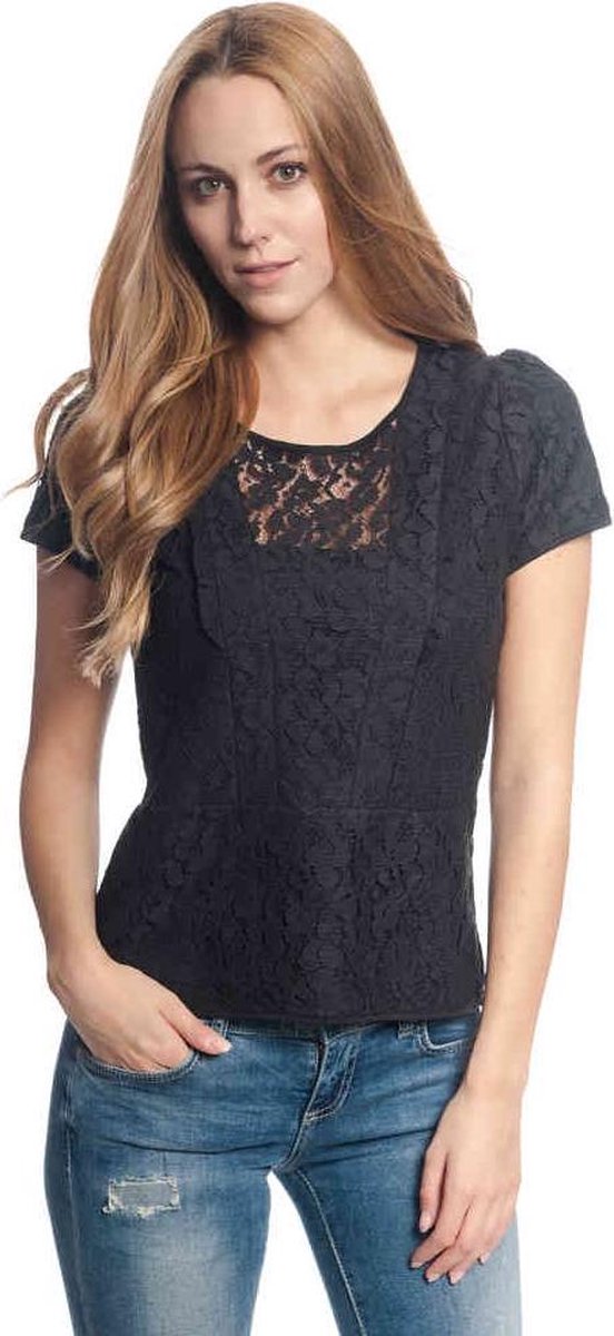 Vive Maria Top -XL- Cool Lace Zwart