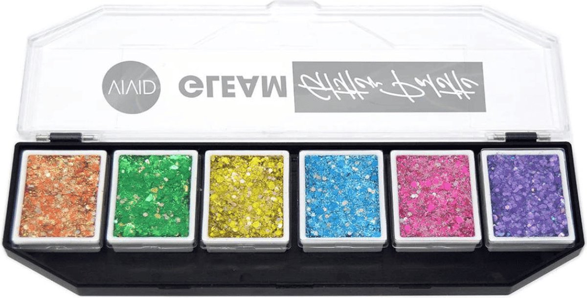Vivid Gleam Glitter Cream Palette - Brilliant (48gr)