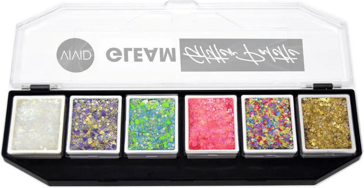 Vivid Gleam Glitter Cream Palette - Dream (48gr)