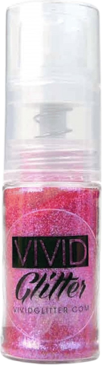 Vivid Glitter Fine Mist Spray Pump - Hot Pink (14ml)