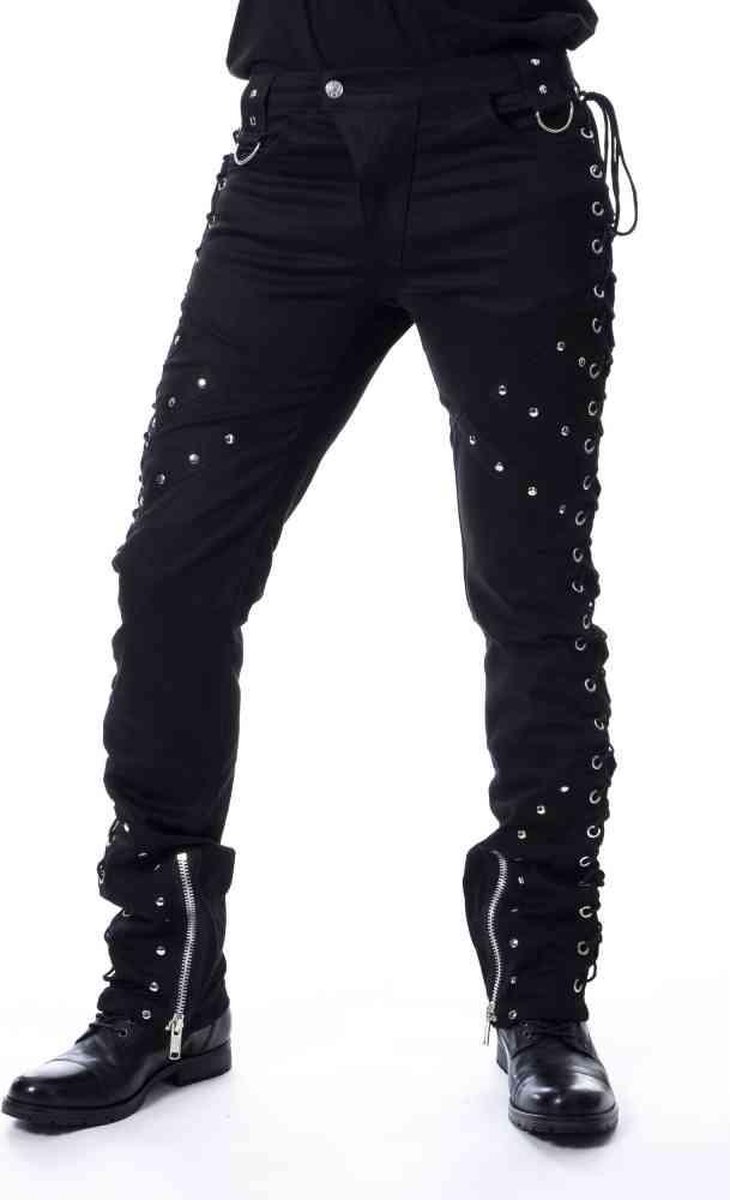 Vixxsin Broek -Taille, 32 inch- HUDSON Zwart