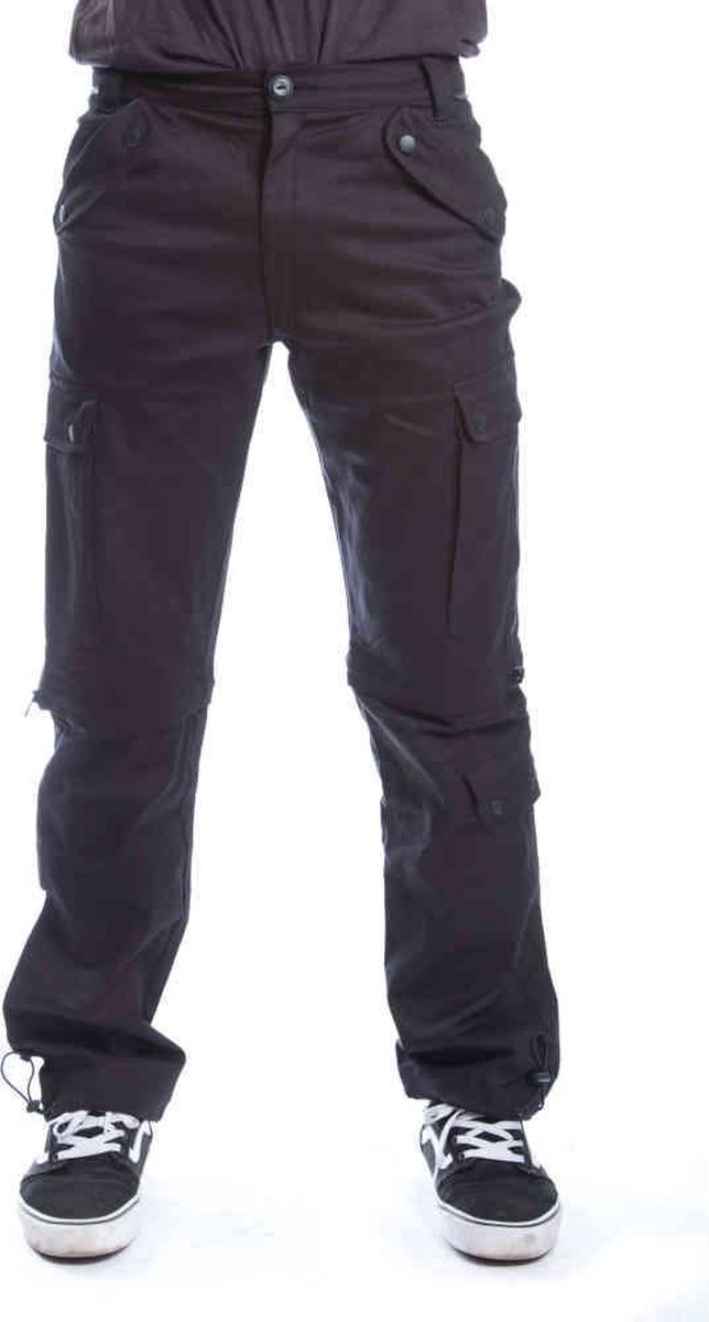 Vixxsin Broek rechte pijpen -30/32 inch- BASIE Zwart