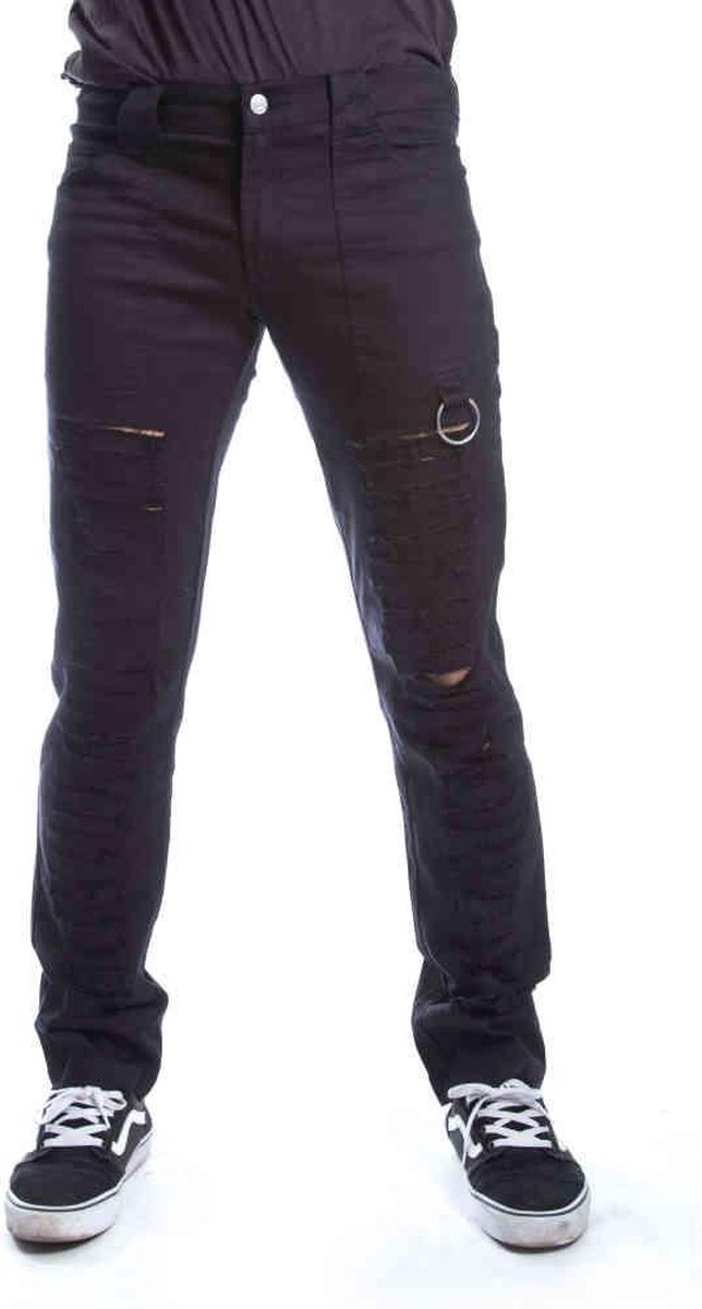 Vixxsin Broek rechte pijpen -32/32 inch- JUSSI Zwart