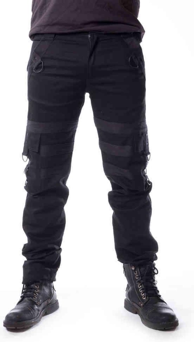 Vixxsin Broek rechte pijpen -34/34 inch- LIAM Zwart