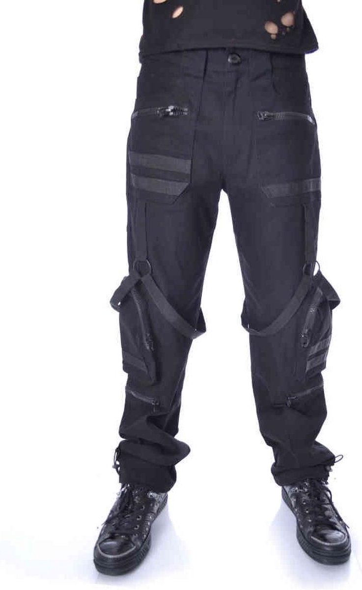 Vixxsin Broek rechte pijpen -34/34 inch- OCEAN Zwart