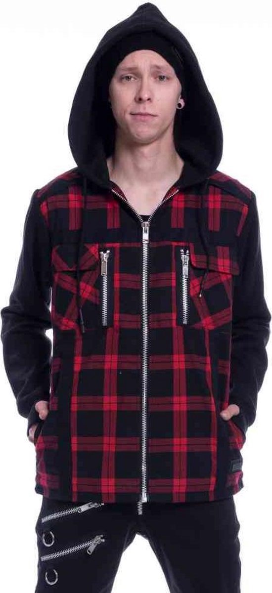 Vixxsin Jacket -XL- JAX Rood/Zwart