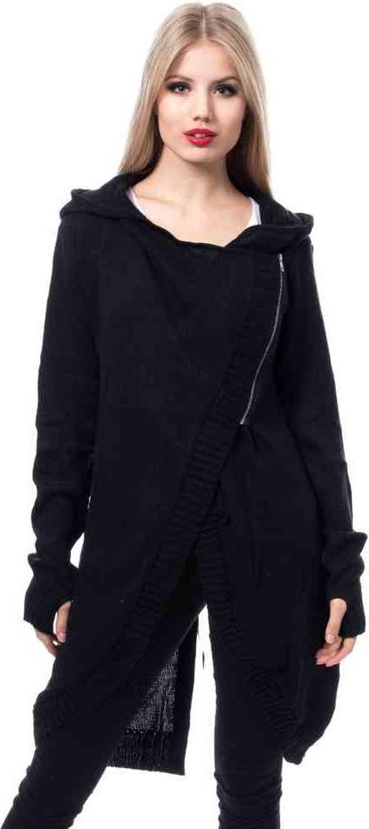 Vixxsin Lange cardigan -L- RADHIKA Zwart