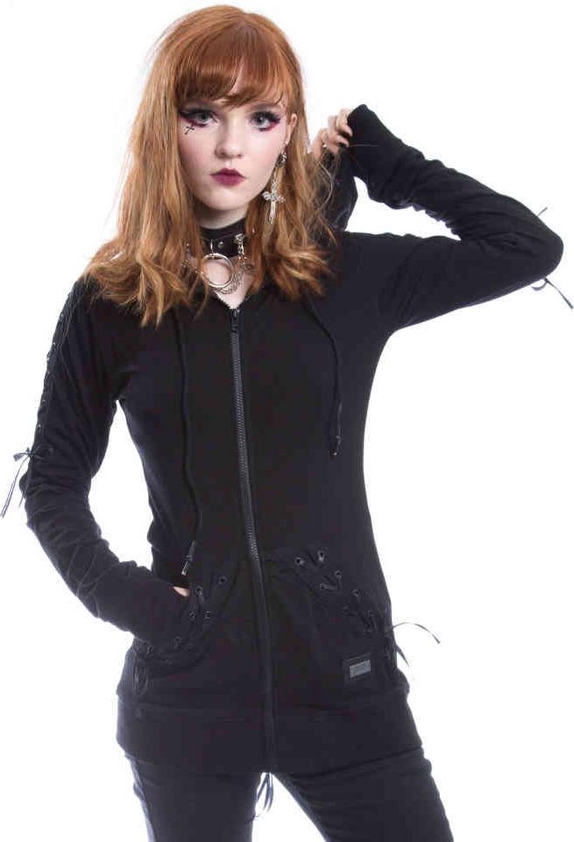 Vixxsin Vest met capuchon -L- FAWN Zwart