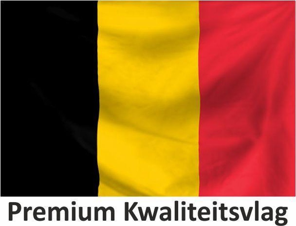 Belgische Vlag Belgie 200x300cm Premium