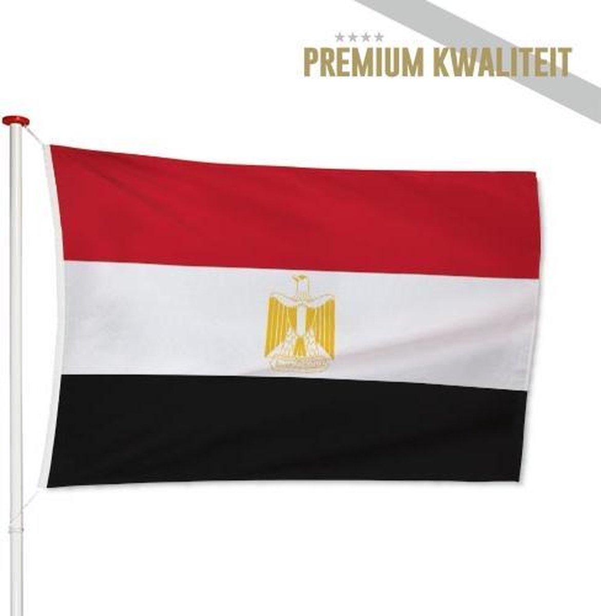 Egyptische Vlag Egypte 200x300cm