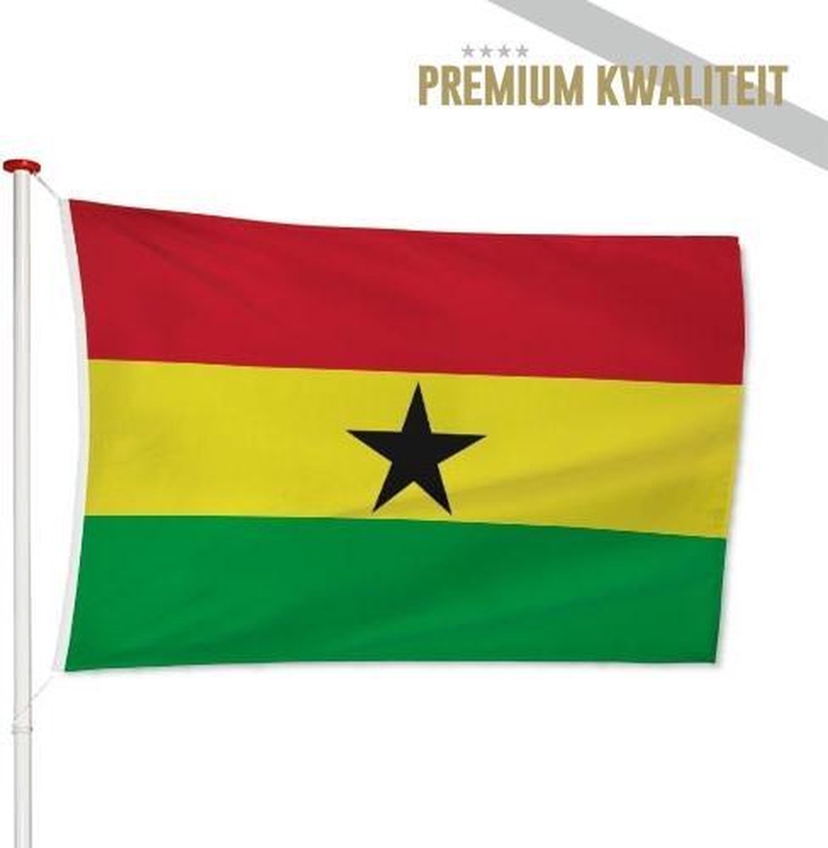 Ghanese Vlag Ghana 100x150cm