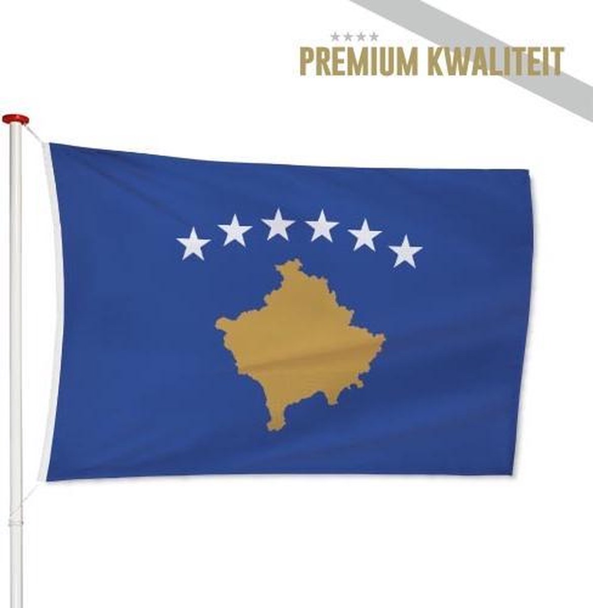 Kosovaarse Vlag Kosovo 100x150cm