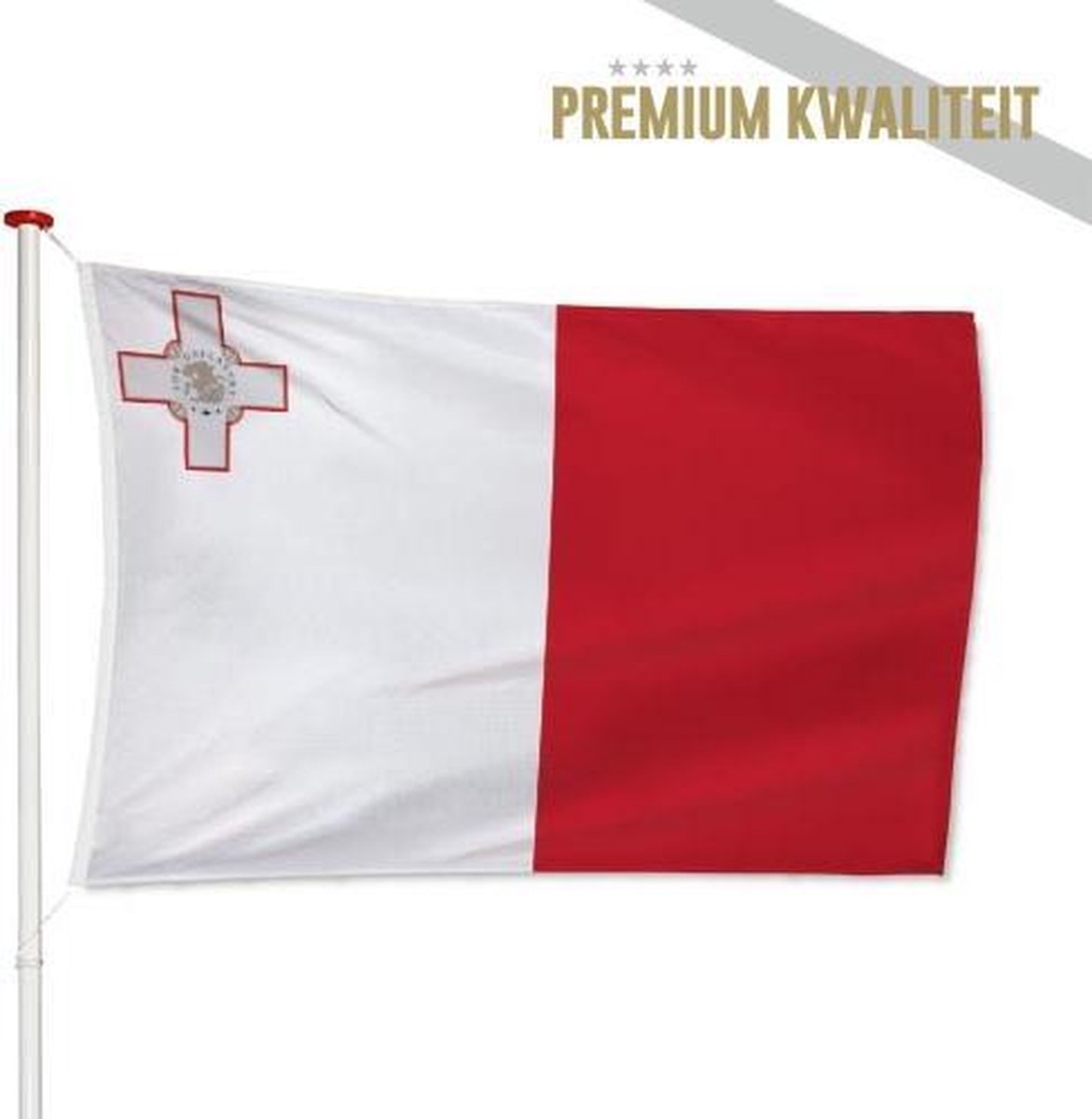 Maltese Vlag Malta 100x150cm