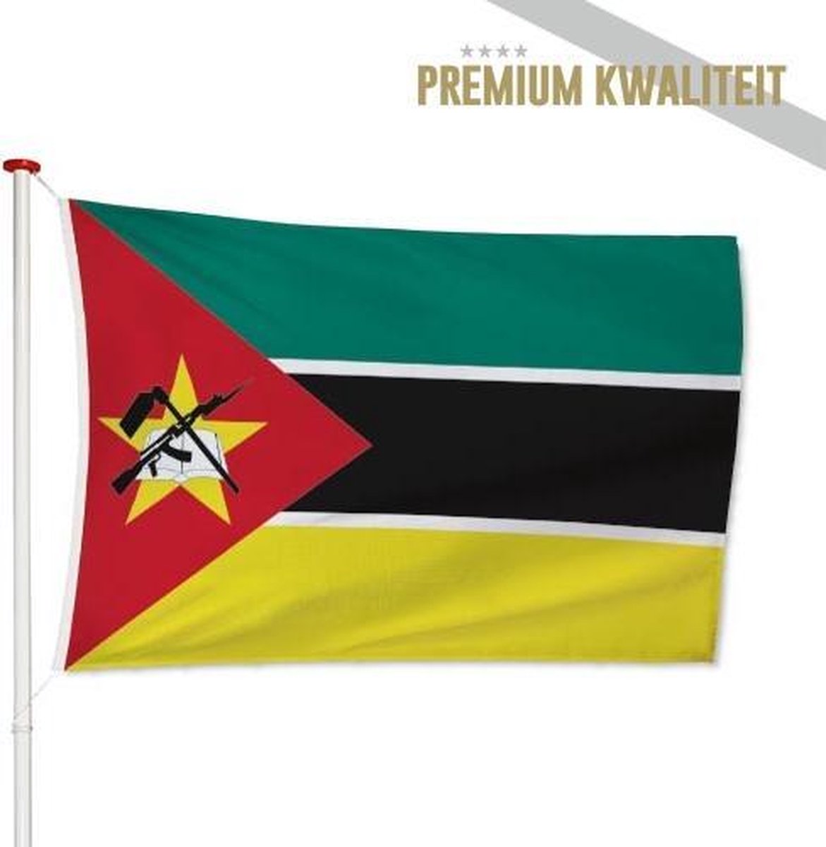 Mozambikaanse Vlag Mozambique 100x150cm