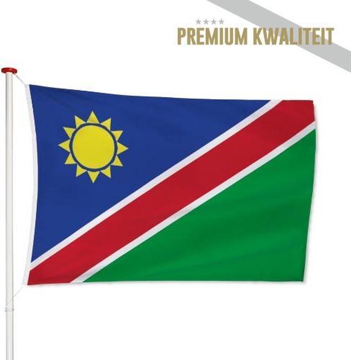 Namibische Vlag Namibië 100x150cm