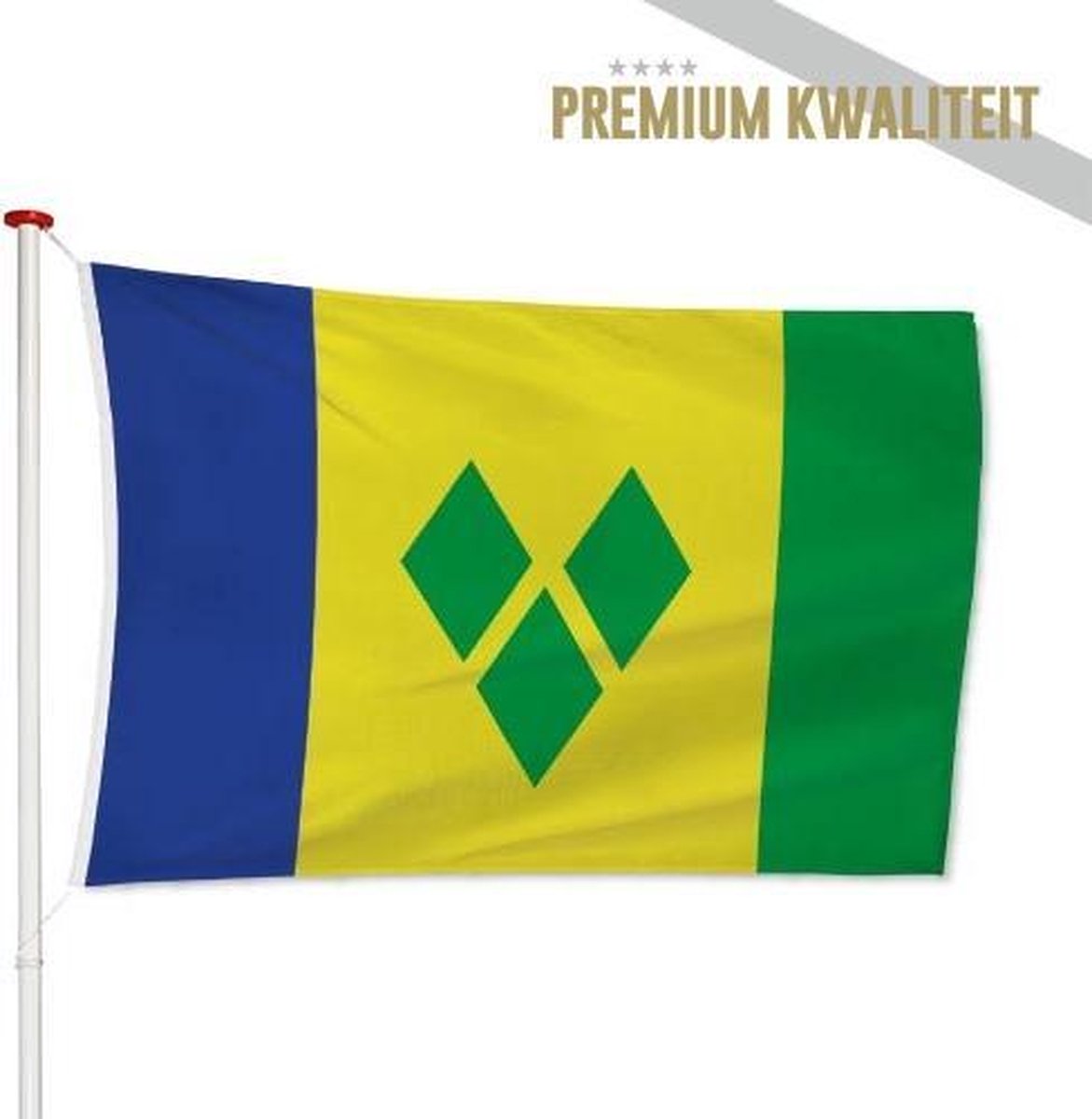 Saint Vincent and the Grenadines Vlag St. Vincent & the Grenadines 150x225cm