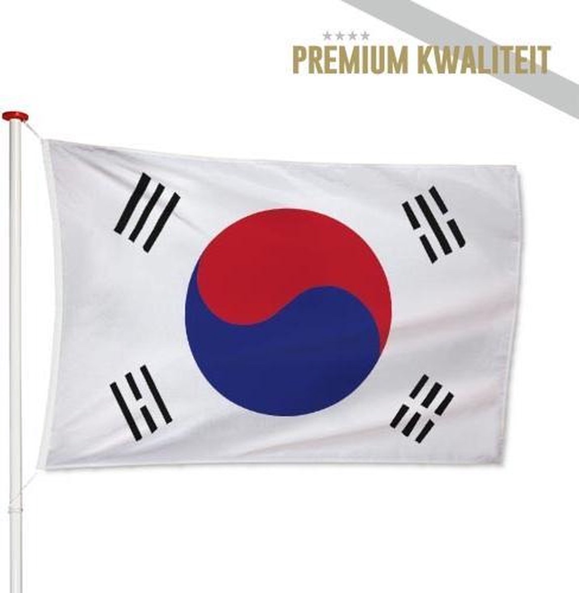 Zuid-Koreaanse Vlag Zuid-Korea 150x225cm