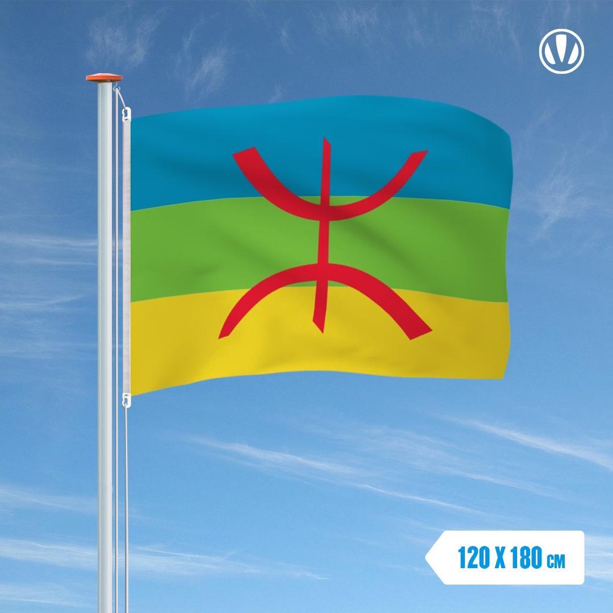 Berber Vlag 120x180cm