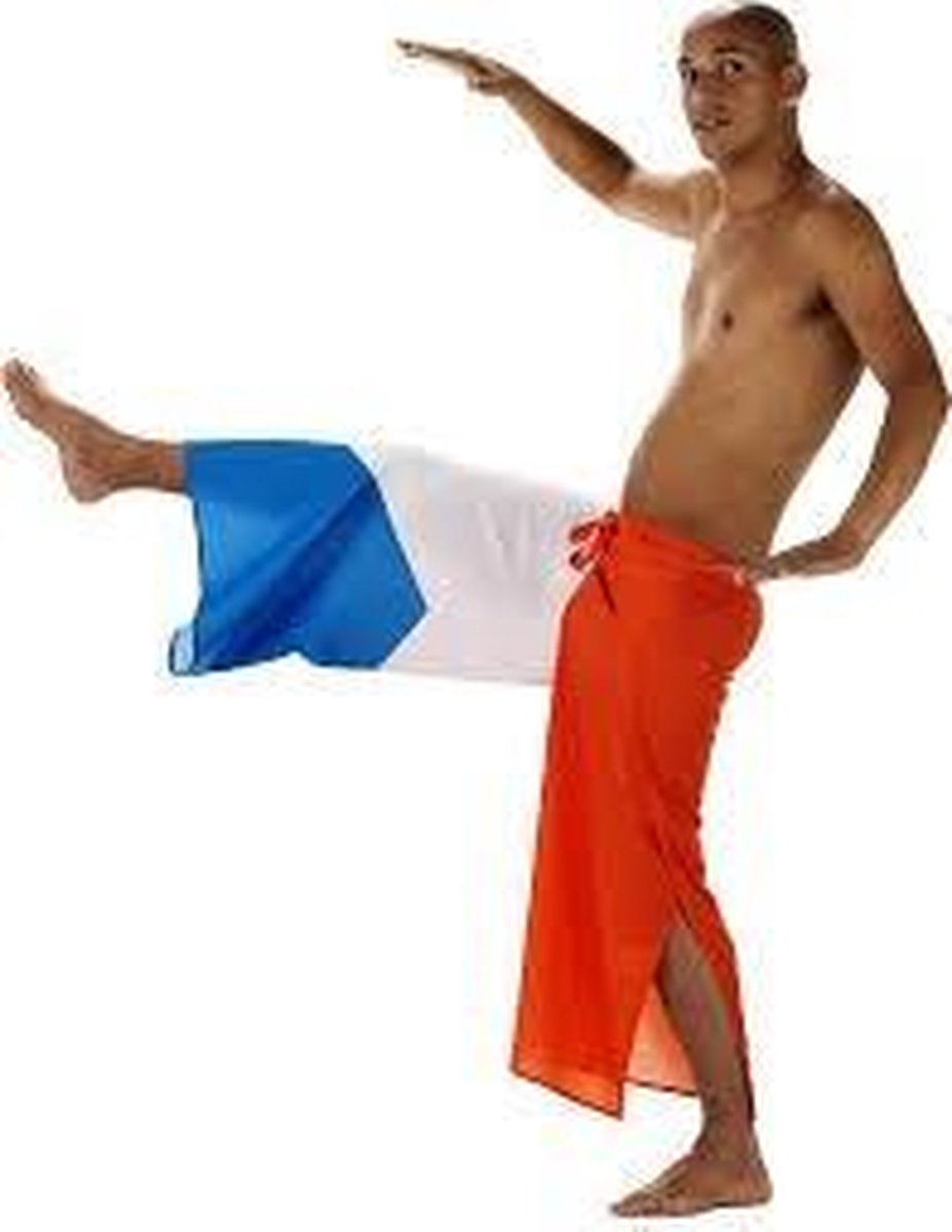 Capoeira Broek met Nederlandse vlag - one size