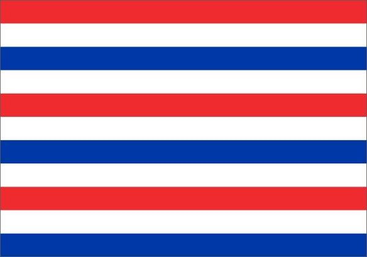 Prinsenvlag variant met Nederlandse kleuren 70x100cm