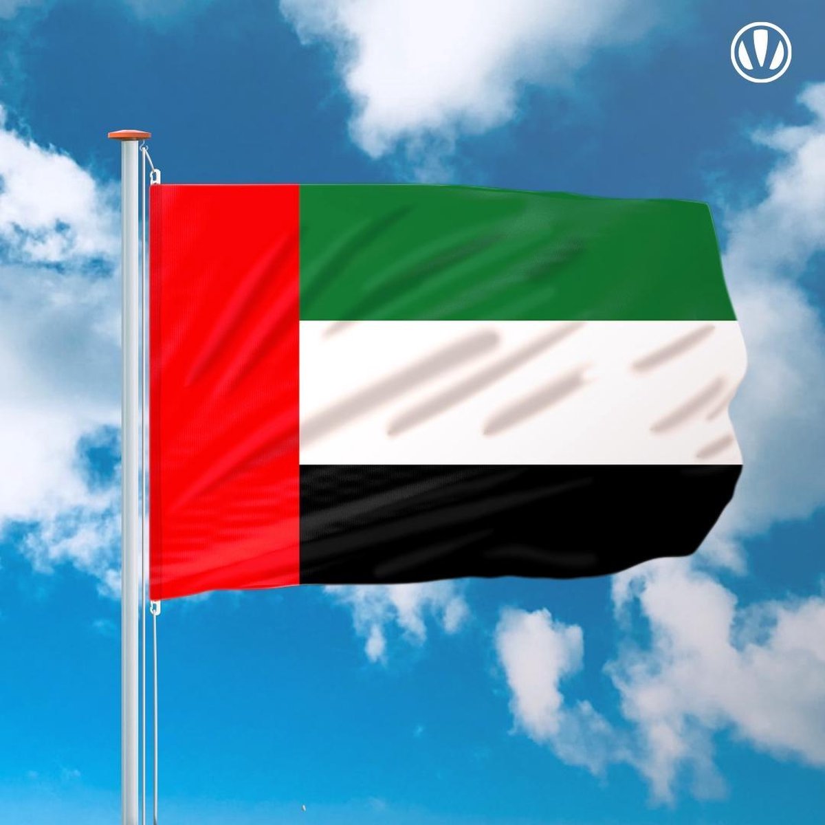 Verenigde Arabische Emiraten vlag 150x225cm