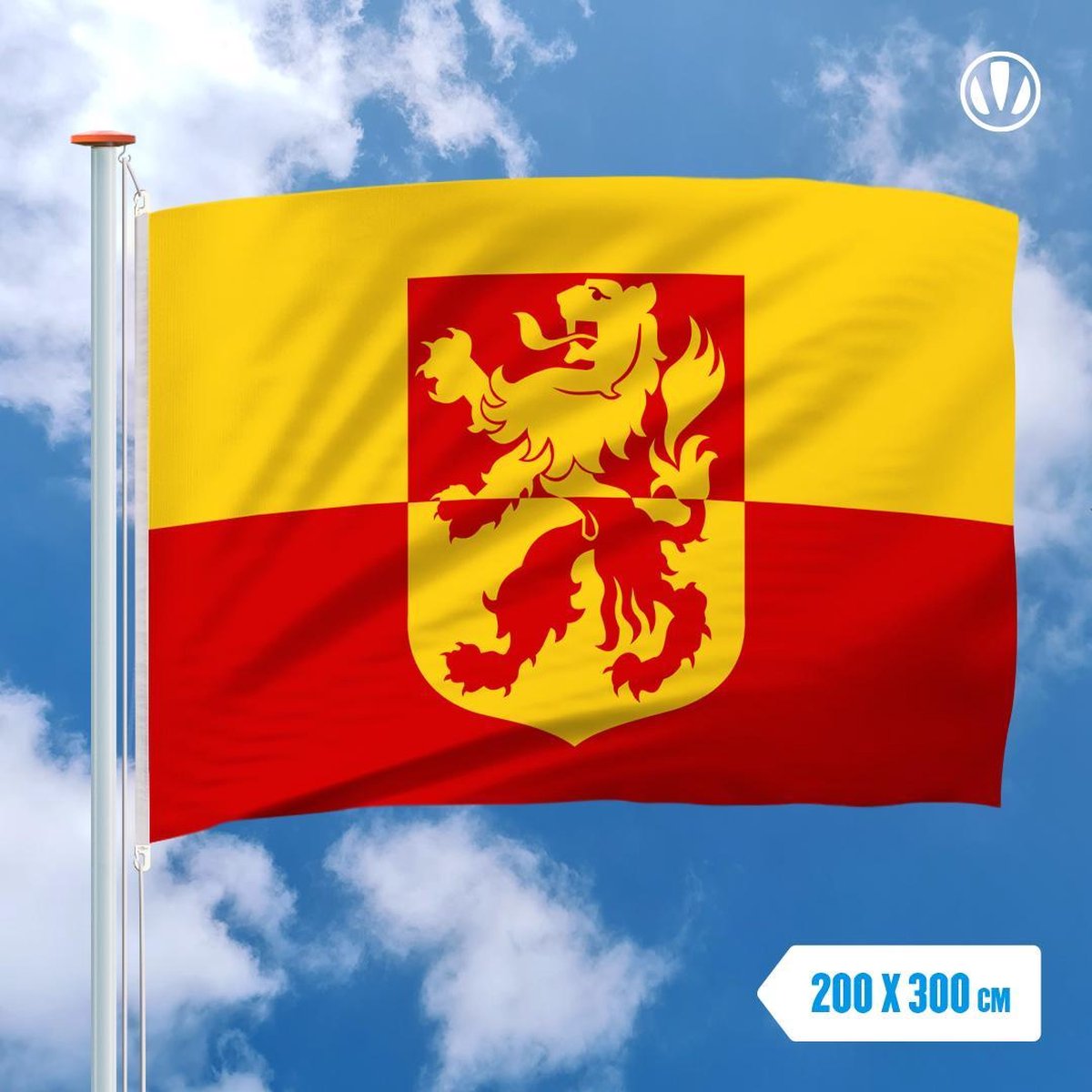 Vlag Alblasserdam 200x300cm