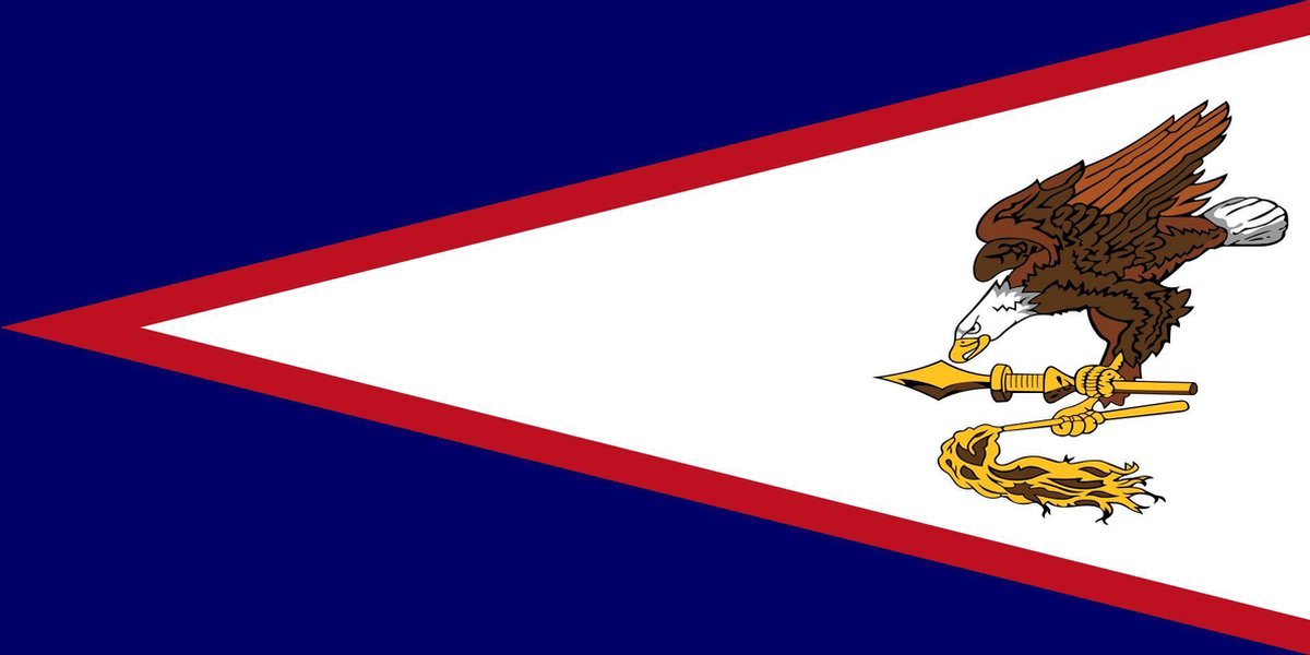 Vlag Amerikaans-Samoa 150x225cm