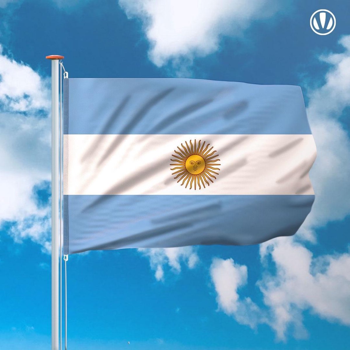 Vlag Argentinië 150x225cm