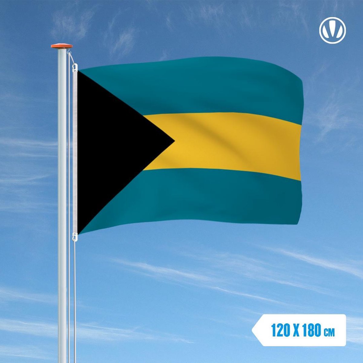 Vlag Bahamas 120x180cm