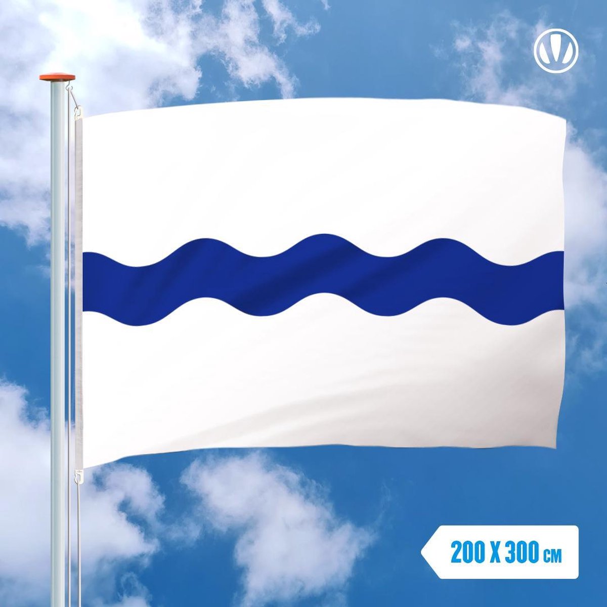 Vlag Beek 200x300cm