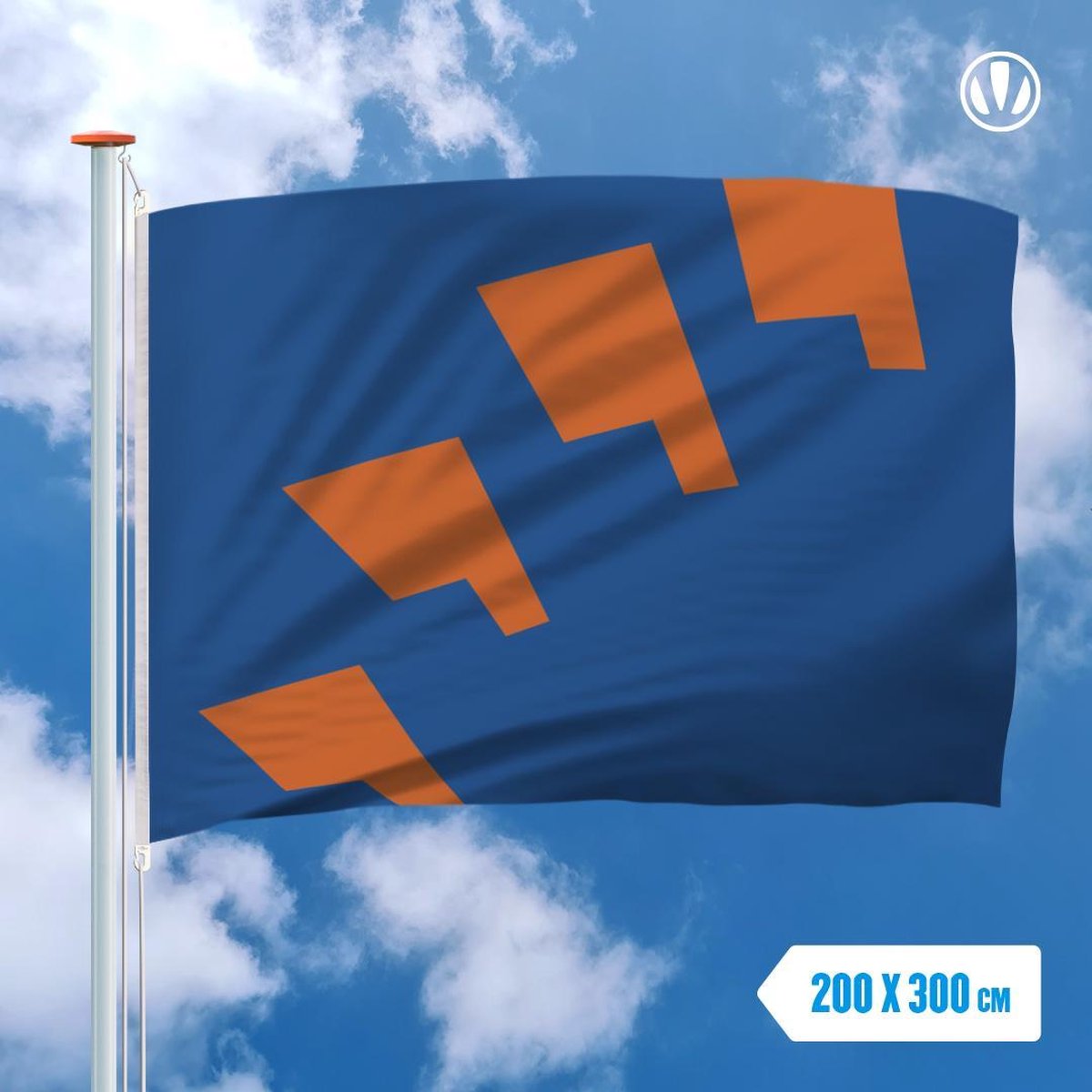 Vlag Berkelland 200x300cm