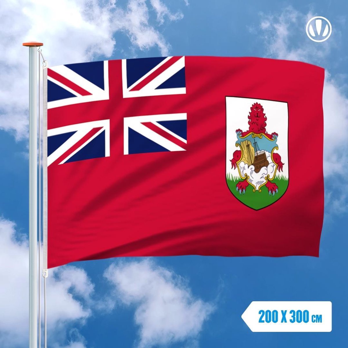 Vlag Bermuda 200x300cm