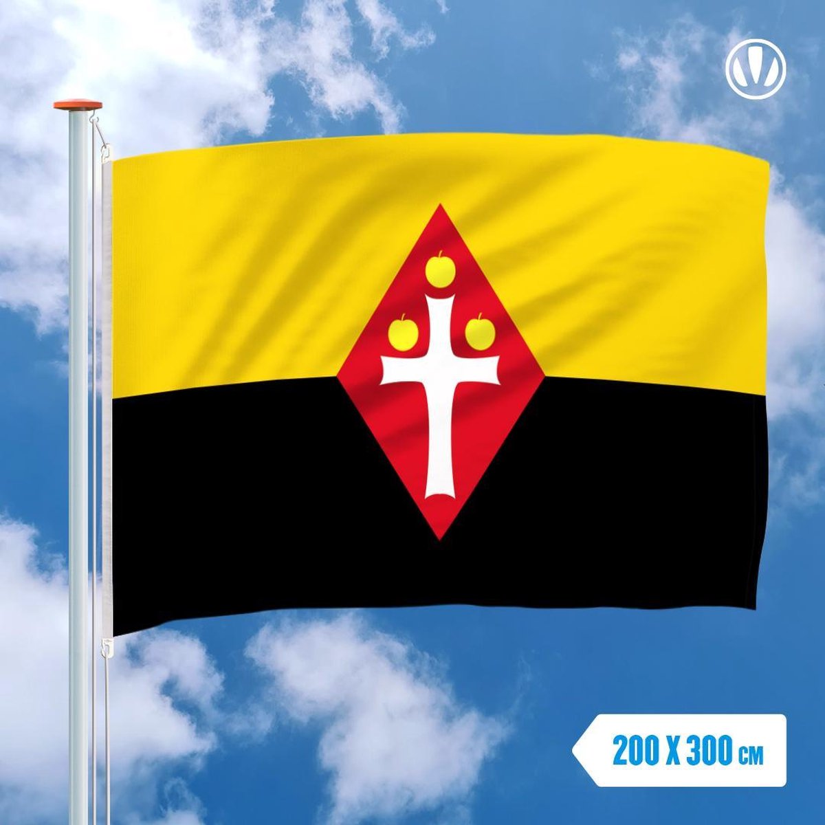 Vlag Best 200x300cm