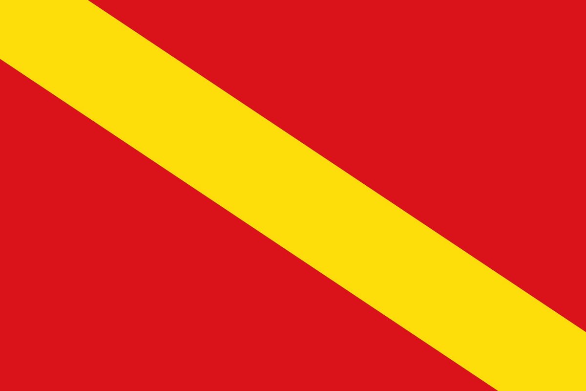 Vlag Boussu 100x150cm