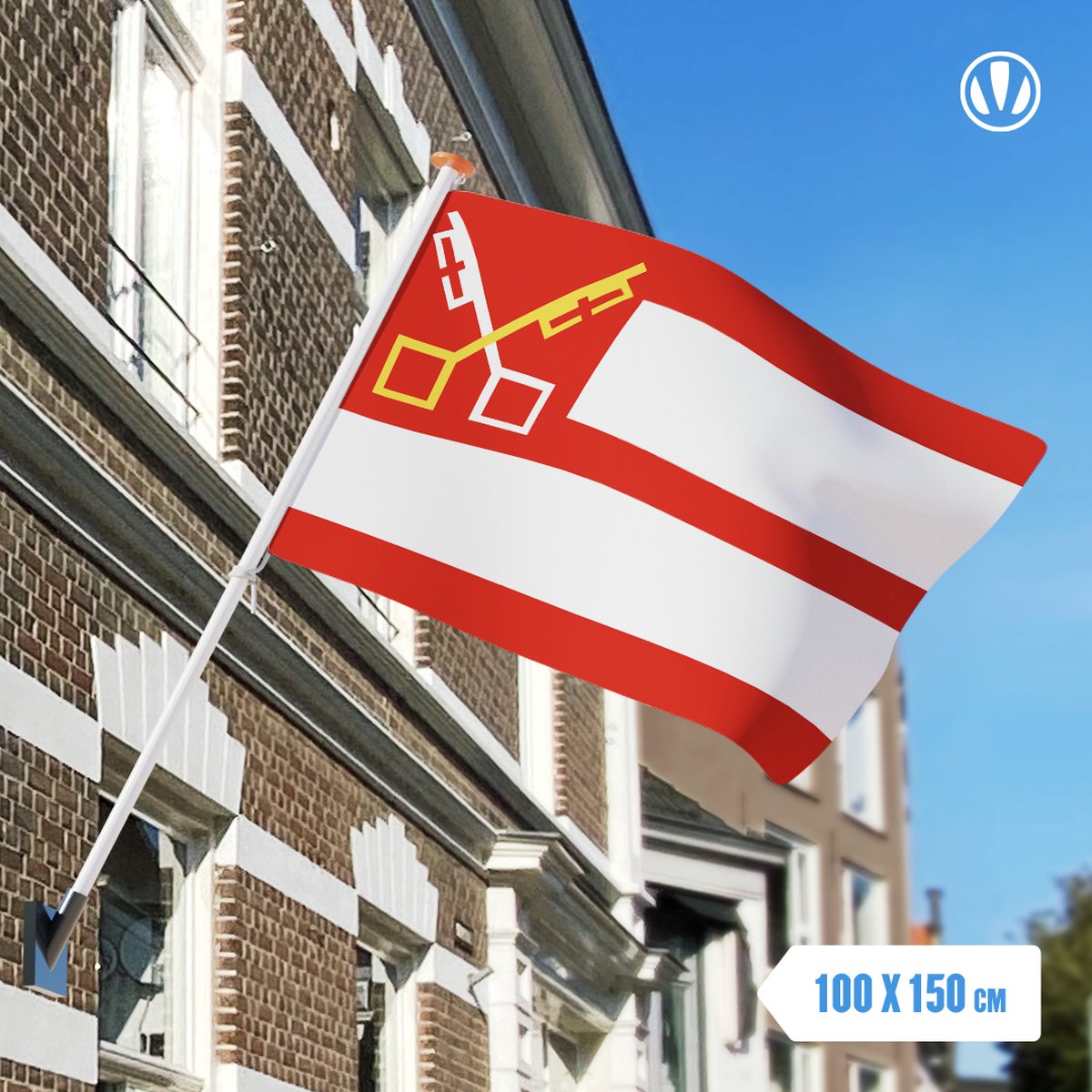 Vlag Boxtel 100x150cm