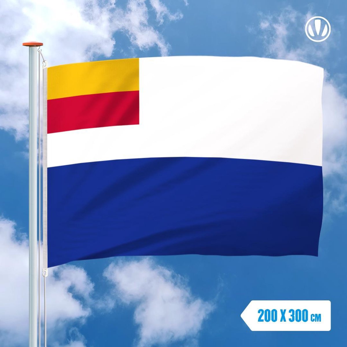 Vlag Duiven 200x300cm