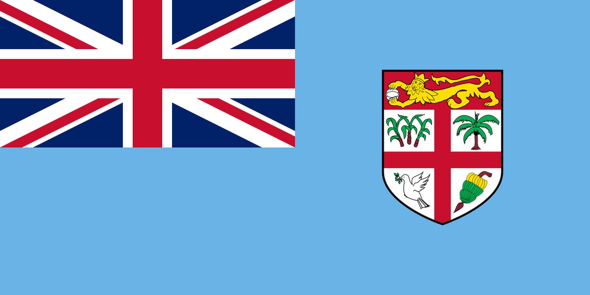 Vlag Fiji 30x45cm